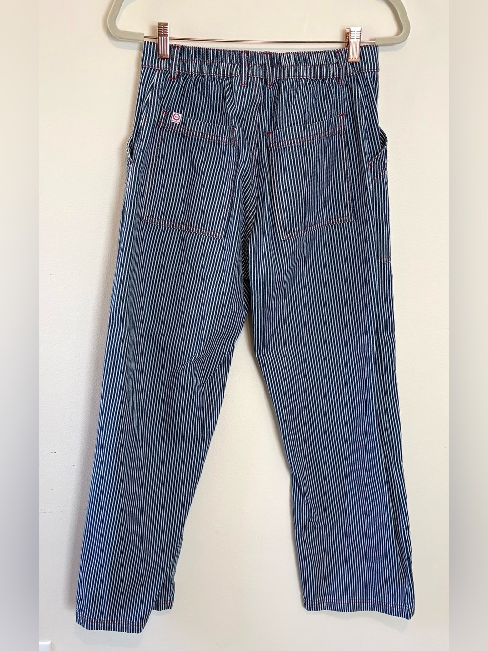 Big Bud Press work pants in railroad stripe - Picture 5 of 8